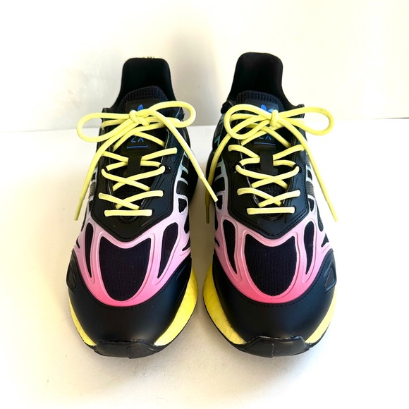 ADIDAS ZX 2K BOOST 2.0 BLACK MULTI GRADIENT SNEAKERS RUNNING ATHLETIC SHOE Sz9 - Picture 13 of 14